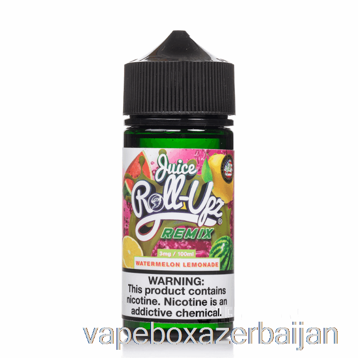 E-Juice Vape Watermelon Lemonade - Juice Roll Upz Remix - 100mL 6mg